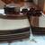 SANGO AVANTI BROWN-PATTERN 4722 DINNER-PLATES SET OF 8 1 thumbnail