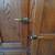 Antique solid oak icebox fridge 3 thumbnail