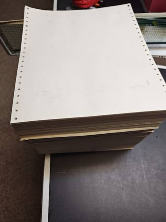 Perforated Computer Paper 1