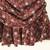 $398 NWT Veronica Beard Taras Floral Print Skirt Merlot Size 0 Ruffle 3 thumbnail