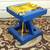 Blue GLIDER CHAIR Cabana Seat Rope Bench Home Furniture Indoor Patio 1 thumbnail