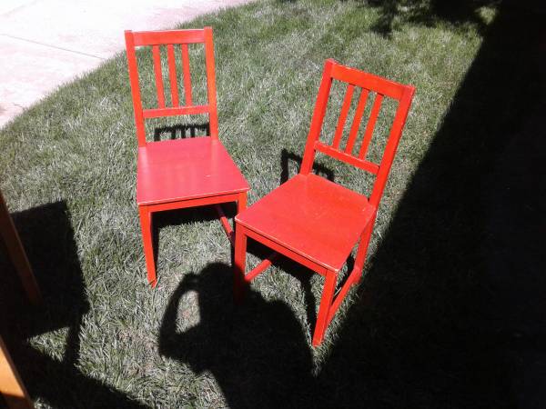 Ikea chairs (adult size) 1