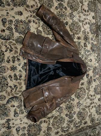 Leather Bomber Jacket 1