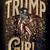 Trump Girl T-shirt - Patriotic Cowgirl - Ladies Size XL - Nice! 1 thumbnail
