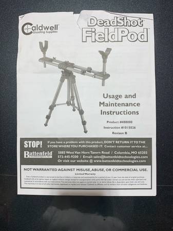 Caldwell Deadshot FieldPod 1