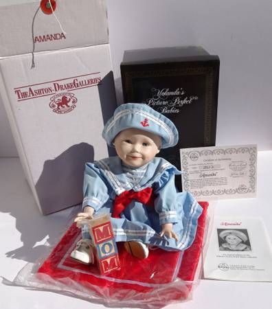 AMANDA Yolanda Bello Picture Perfect Babies Porcelain Doll - A. Drake 1
