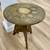 Indian Carved Giltwood Round Side Table. 3 thumbnail