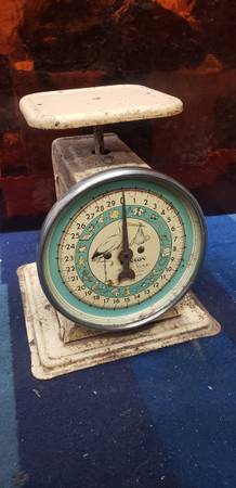 Vintage Hanson 30 Pound Nursery Scale Model 3025 1