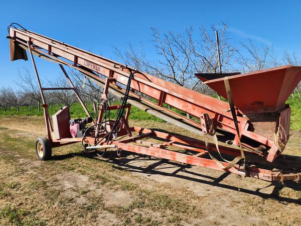 Kingsburg elevator transloader transfer belt with hopper bin setup 1