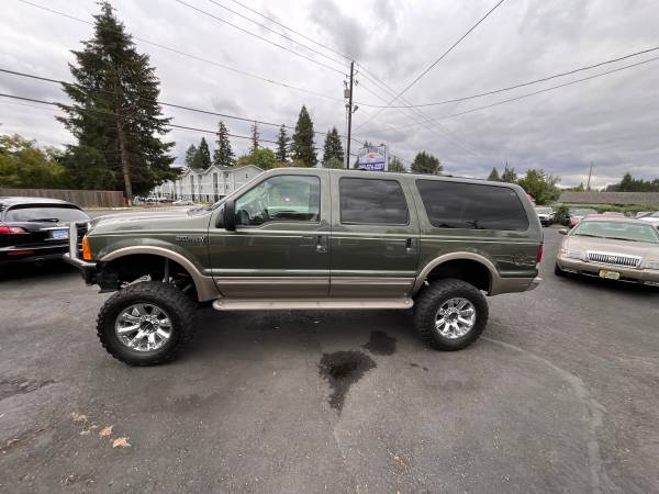 2000 FORD EXCURSION LIMITED 4X4 WITH A V10 AND BIG LIFT 1