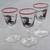 Three 1950s Libbey 1901 Ford Automobile Shot Glasses 1 thumbnail
