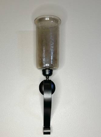 Uttermost 19150 Joselyn Antiqued Bronze Hand Forged Wall Sconce Candle 1