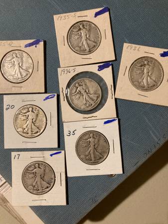 walking liberty halves 1