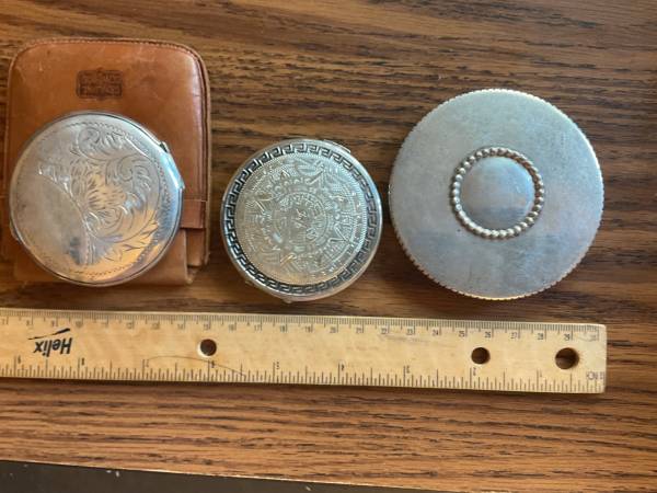 Sterling Silver Compacts 1