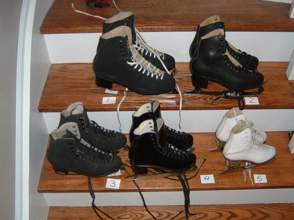 PRO LEVEL JUNIOR &SENIOR JACKSON & RISPORT FIGURE SKATES 1