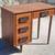 unique TEAK dresser DESK with four drawers in an architectual design 22 thumbnail