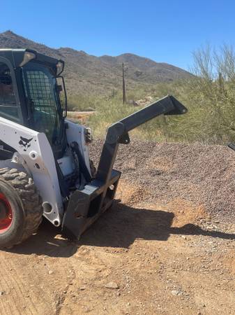 Lifting Boom Attachment for Skidsteer SUPER HEAVY DUTY & HANDY!! 1