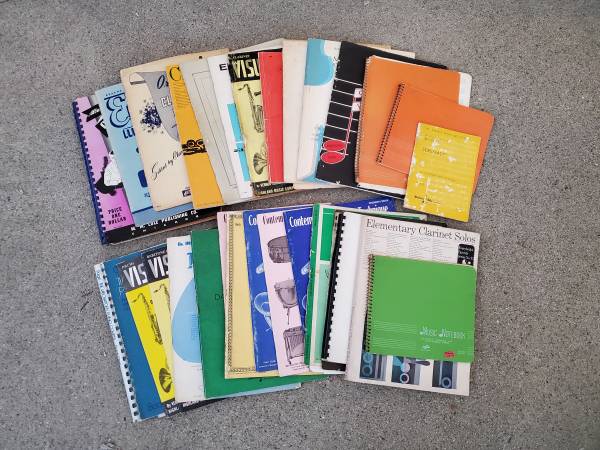 Approximately 28 Random Vintage Music Books from the 1940's to 1970's 1