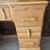 Vtg Western, Country, Farmhouse Style Desk/Vanity w/Mirror, Maple Wood 3 thumbnail