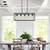 5-Light Linear Chandelier 9 thumbnail
