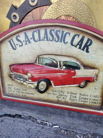 USA CLASSIC CAR Placque 1