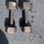 Two (2) 12 lb gray hex dumbells and one (1) yellow 10 lb kettlebell 1 thumbnail