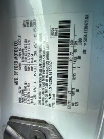 2020 Ford CONNECT XL CLEAN 1 OWNER CAR 77K MILES - $17,900 (hayward / castro valley)63624217909635124