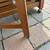 Mid century drop leaf dining table w/ hideaway chairs A86 13 thumbnail