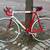 90s VINTAGE CANNONDALE 14 SPEED SERIES 3.0 RED AND WHITE ROAD BIKE 1 thumbnail