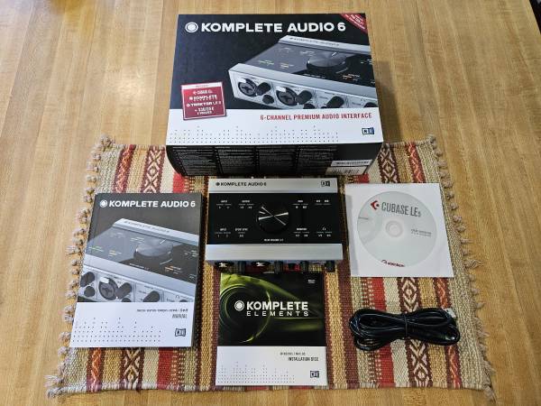 Komplete Audio 6 Native Instruments 1