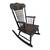 Antique Wooden Rocking Chair w/ Leather Seat Nursery Child Small Adult 1 thumbnail