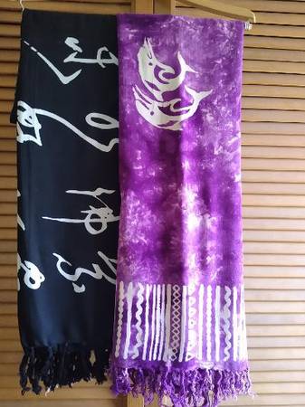 Long Batik Sarong, each 1