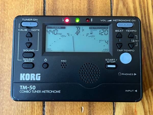 Korg Tuner/Metronome - $2063470101792385122