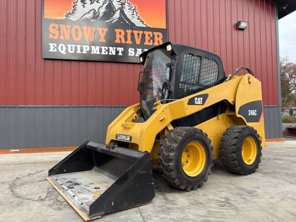 CAT 246C Closed Cab Skid Steer 1