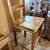 2 Beautiful hardwood barstool chairs 4 thumbnail