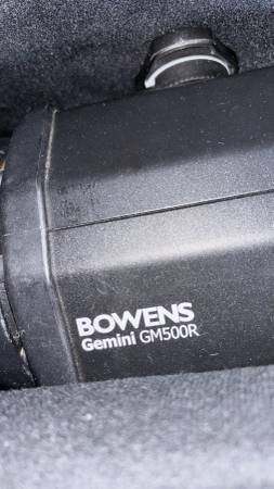 Bowens Gemini 500R studio lighting set 1