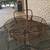 Antique Scale & Huge Iron Weighing Basket 6 thumbnail