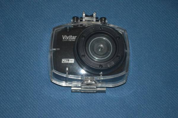 Vivitar 12.1 MP Action Camcorder w accessories 1