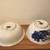 BURLEIGH WARE BLUE "WILLOW" SET OF TWO 12" & 10 3/4" BOWLS MADE IN BUR 10 thumbnail
