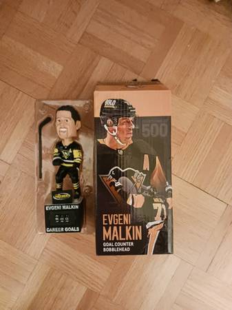 Evgeni Malkin Bobblehead Pittsburgh Penguins SGA 1/27/24 1
