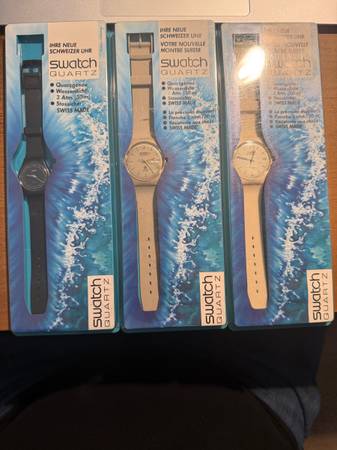 SWATCH QUARTZ WATCHES THE ORIGINAL 1