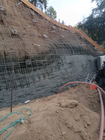 Foundations, Retaining walls 1