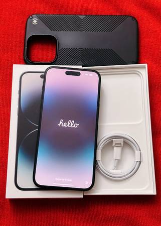 iPhone 14 Pro Max (256 GB) desbloqueado mundialmente - $640 (San Diego)63436949130113122