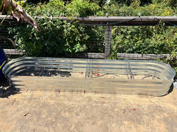 Galvanized Raised Bed- Brand New 1