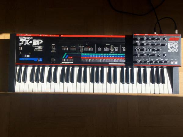 Roland JX-3P + PG200 Sound programmer - musical instruments - by
