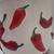 Chili Pepper Ceramic Canisters – Set of 4 7 thumbnail