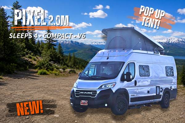 NEW 2026 Coachmen Pixel 2.0M Pop-Up Tent Camper Van 1