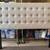 Queen Size Button-Tufted Upholstered Headboard With Support Legs Gray 9 thumbnail