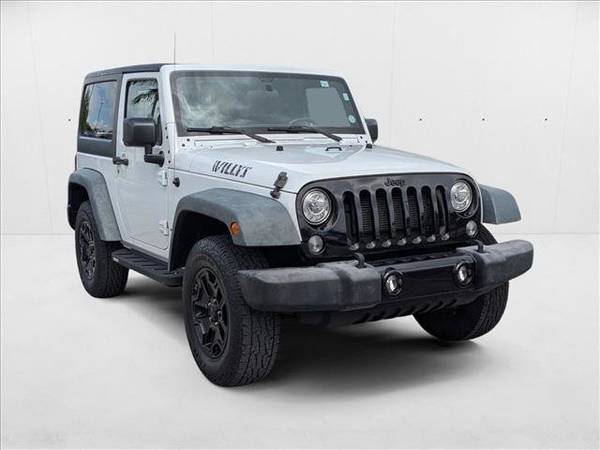2017 Jeep Wrangler 4x4 4WD SUV Willys Wheeler descapotable - $17,493 (Llame al *(786) 828-6185* para confirmar disponibilidad al instante)63470425114497122