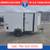 2026 Interstate 6 X 10 Victory VNose Enclosed Cargo Trailer White 1 thumbnail
